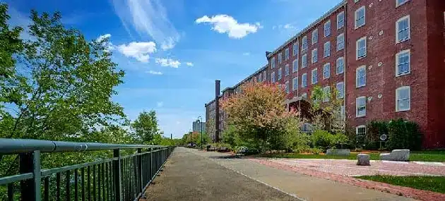Lowell Lofts: old mill building converted to loft syle condominiums