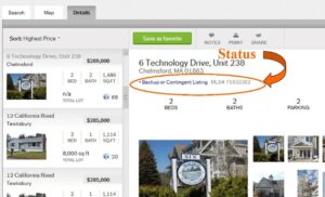 Active Status in a home search