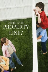 Find the property lines