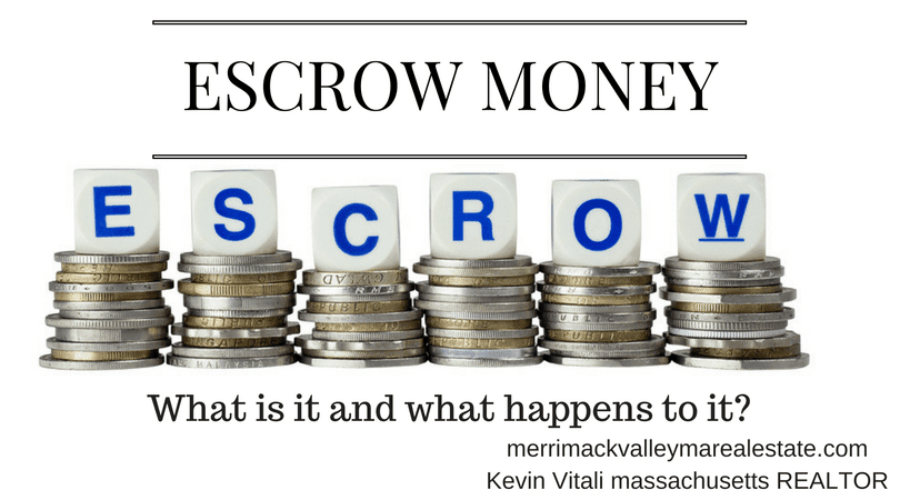 escrow monies what happens to them in a real estate transaction