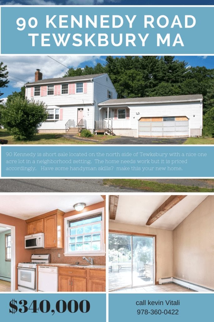 90 Kennedy Road Tewksbury, MA Home for Sale Insights