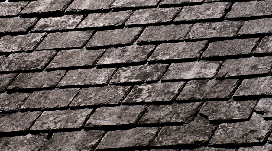 check for a roof in failure when viewing a home