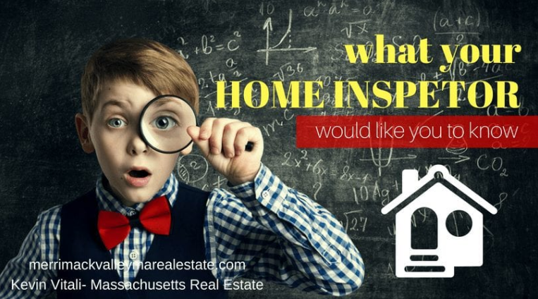 what your home inspector would like you to know