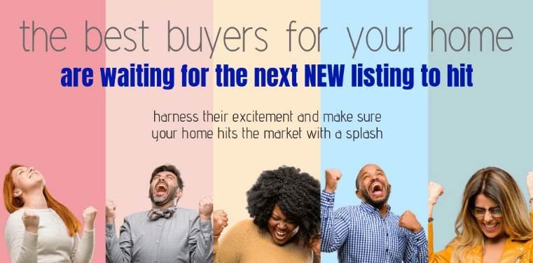 your home is only a new listing once