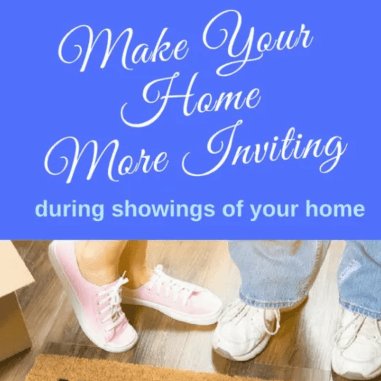 Makes the most of your showings on your home.