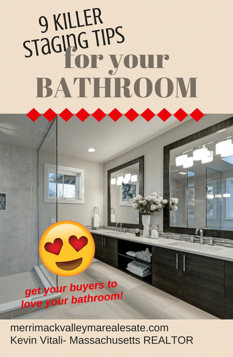 9 Killer Home Staging tips for your bathroom