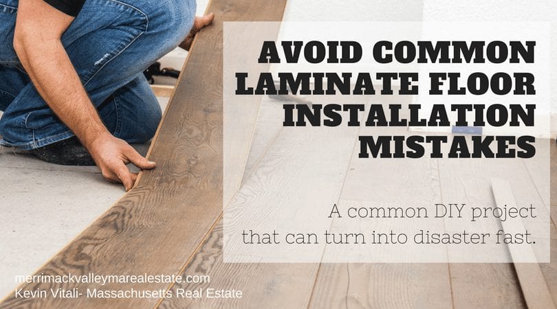 learn how to avoid common laminate floor installation mistakes. Installation of laminate floors can be accomplished by a DIYer.