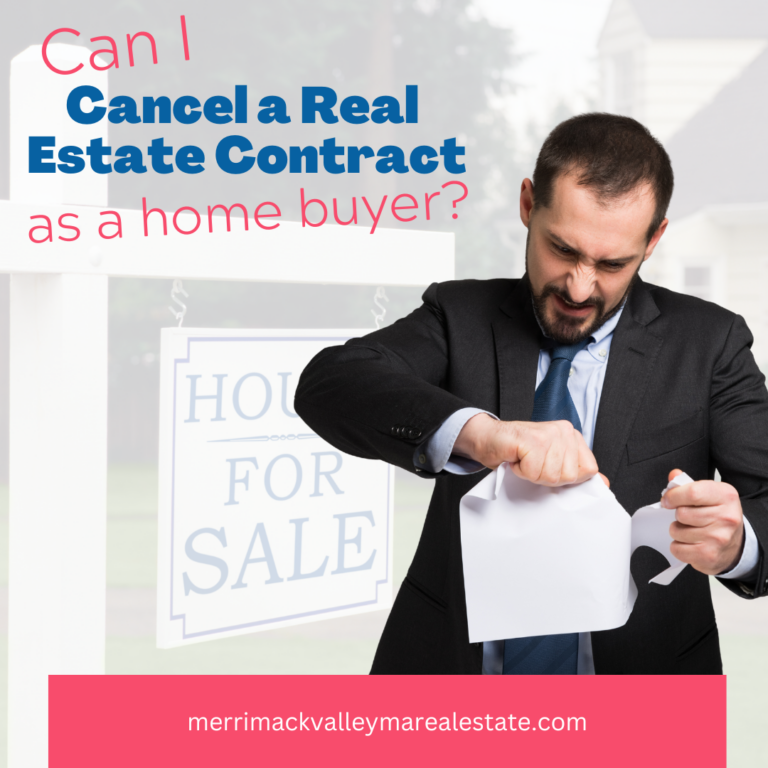 How to cancel a contract on a home you are about to purchase