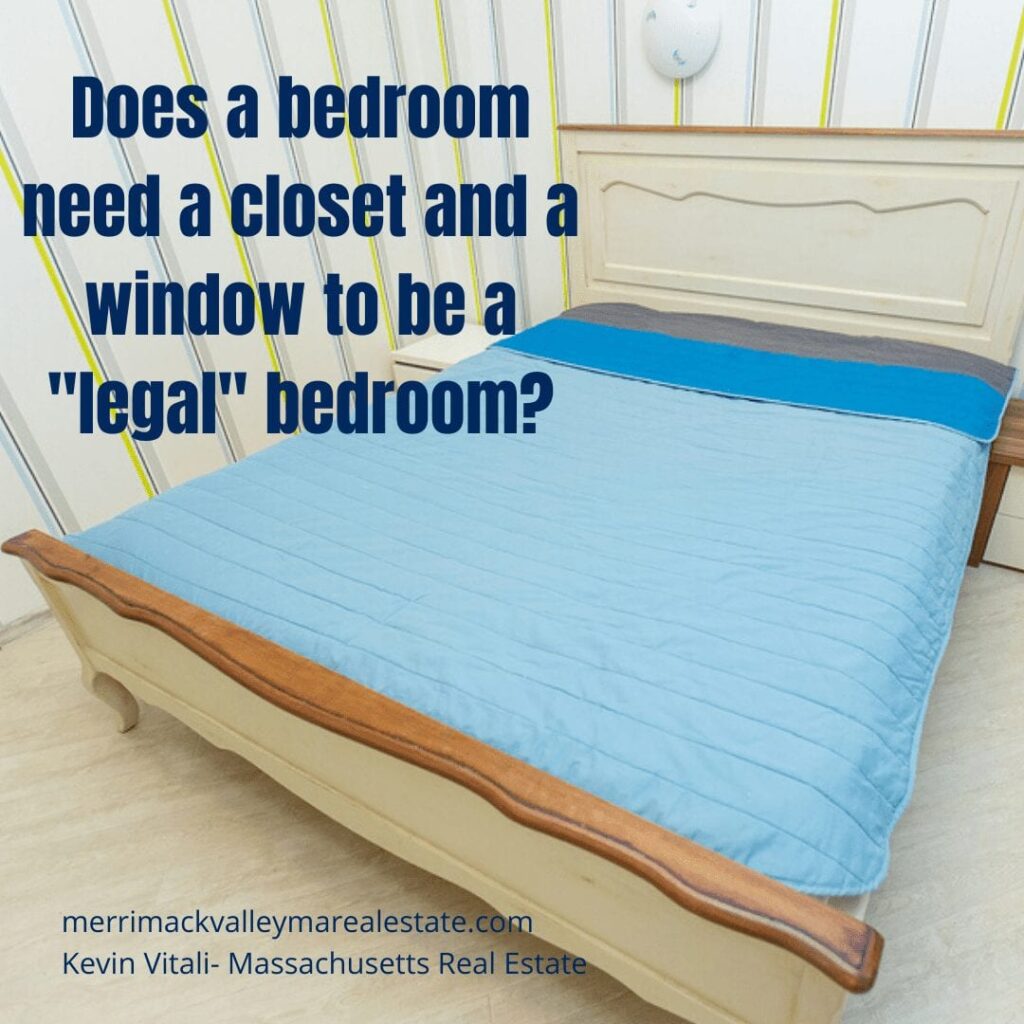 does a bedroom need a closet and a window to fit the legal definition of a bedroom