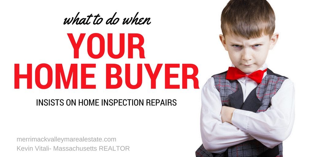 what to do when your home buyers requests for repairs are unreasonable