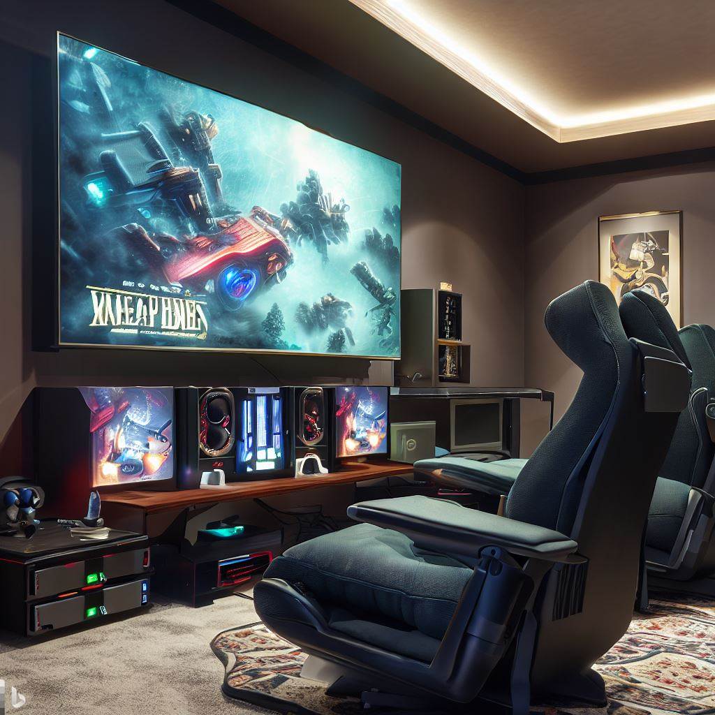 the gaming haven man cave