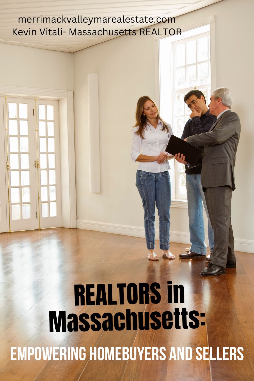Realtor in Massachusetts helping buyers
