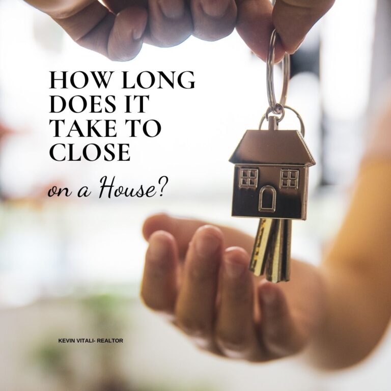 How long does it to close on a house.