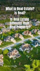 real estate vs real property