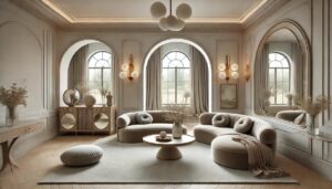 Curved & Organic Shapes: Softer, More Inviting Interiors when designing a room